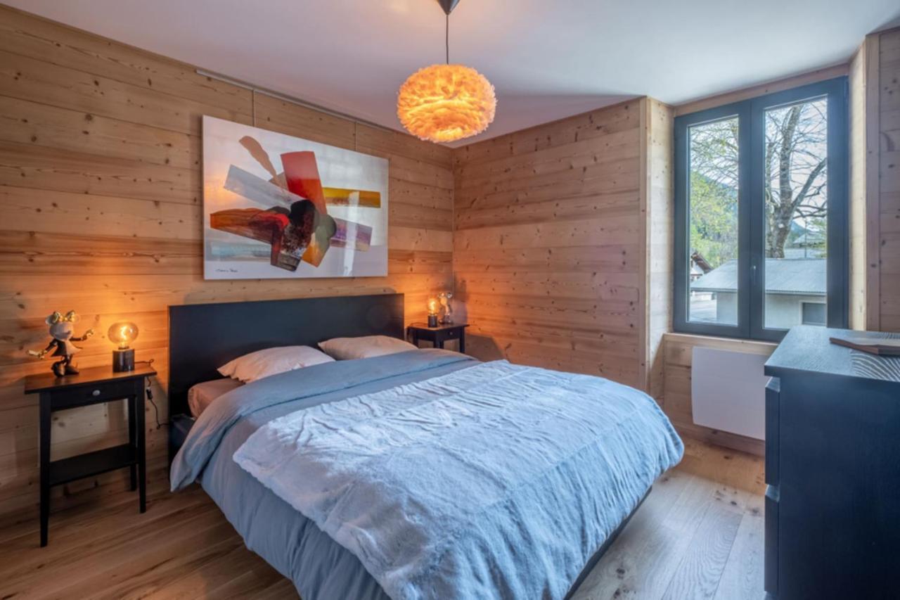 Newly Renovated Apartment With Mont Blanc View Chamonix Eksteriør bilde