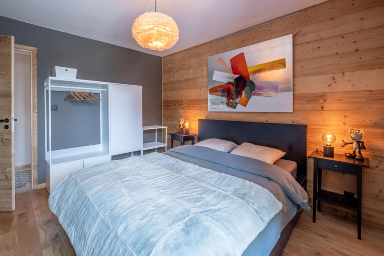 Newly Renovated Apartment With Mont Blanc View Chamonix Eksteriør bilde
